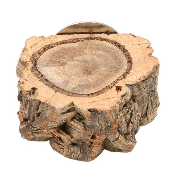 輪切りステップ　＆　固定式かじり木　コルクの木　Ｌサイズ　１個入り　天然素材　かじっても安心　レイア...