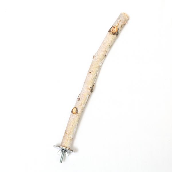 鳥　とまり木　国産しらかば　パーチ　Ｓ　天然素材　セキセイ　小型インコ　フィンチ　横固定式　とまり木