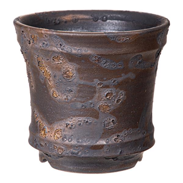 鉢　横山陶芸　益子焼　４号鉢　銀河シリーズ　直径１２ｃｍ〜１３．５ｃｍ