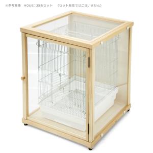 鳥ケージ用 木枠アクリルケージ HOEI35な...の詳細画像1