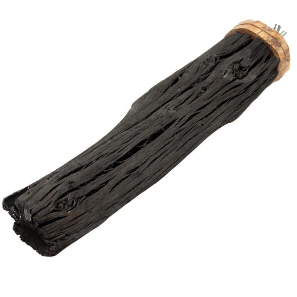 爪とぎ用　備長炭とまり木　極太　長さ２０〜２５ｃｍ　太さ５ｃｍ前後　大型インコ、猛禽類　ハンドメイド