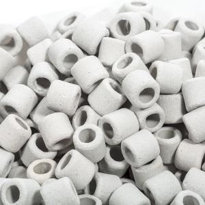 ガラス製リングろ材15mm ろ過リング 業務用7．5kg(約15