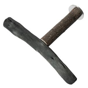 とまり木 備長炭 止まり木 S (中) サイズ 長さ14〜20cm 直径1.2〜2cm