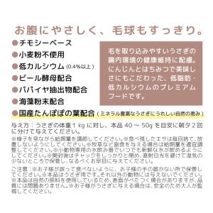 国産 うさぎの食事プレミアム たんぽぽテイスト...の詳細画像2