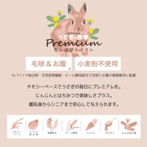 国産 うさぎの食事プレミアム たんぽぽテイスト...の詳細画像4