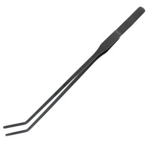 ステンレスピンセット　ブラック　２７ｃｍ｜チャーム charm ヤフー店