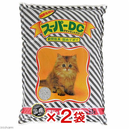 猫砂　スーパーキャット　スーパーＤＣ　８Ｌ×２袋　お一人様１点限り