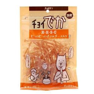 わんわん　チョイでか　Ｈ・Ｈ・Ｓ・Ｃ　ヒョロヒョロささみチーズ入り　６０ｇ　犬　おやつ　ささみ