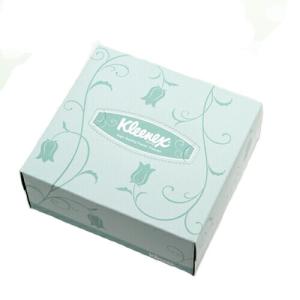クリネックス　ティシュー　ハーフ　１００Ｗ　１／２カット　ティッシュ