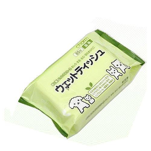 肌に優しいヒアルロン酸配合　ノンアルコール　チャームオリジナル　ウェットティッシュ　８０枚×１０袋　...