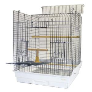 鳥かご HOEI 465オカメステンレス ホワ...の詳細画像3