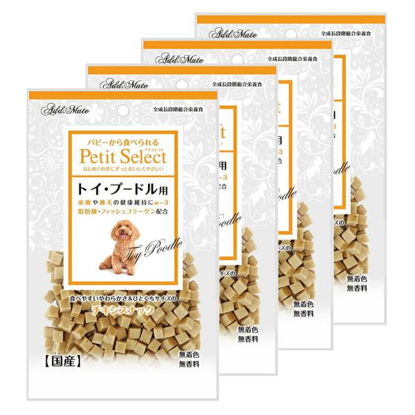 アドメイト　プチセレクト　トイ・プードル用　８０ｇ×４袋　国産