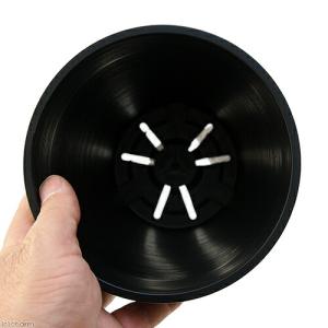 鉢 セラアート 長鉢 5号 黒の詳細画像1