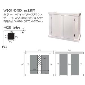 メーカー直送 (組立済)オーバーフロー水槽 マ...の詳細画像2