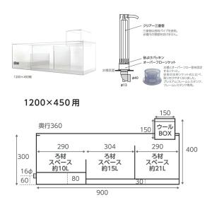 メーカー直送 (組立済)オーバーフロー水槽 マ...の詳細画像2