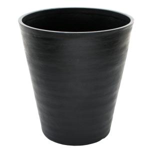 鉢 セラアート 長鉢 8号 黒の商品画像