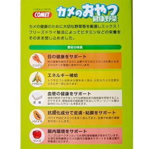 コメット カメのおやつ 健康野菜 25g 餌 エサの詳細画像3