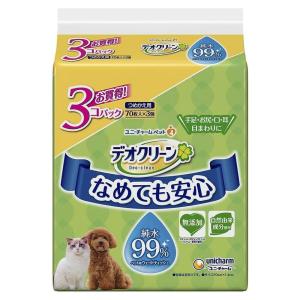 デオクリーン 純水99%ウェットティッシュ つめ...の商品画像