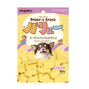 ドギーマン　ドギースナックバリュー　チーズ入りアニマルビスケット　８０ｇ
