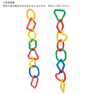 fuu 鳥のおもちゃ カラフルプラりんぐ 8個入りの詳細画像3