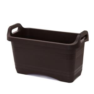 プランター　大和プラスチック　ハンドルプランター　深４５型　ダークブラウン｜charm 第2ヤフー店