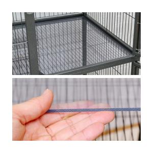4階建て大型ケージ専用 アクリル足場ボード 4...の詳細画像1