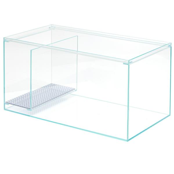 スーパークリア　アクロ　オーバーフロー　２槽式濾過槽　９０ｃｍ海水水槽専用（パンチングボード付属）　...