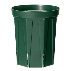 スリット鉢　カネヤ産業　ロングタイプ　ＣＳＭ−１２０Ｌ　モスグリーン　お一人様２０点限り　バラ鉢　果樹鉢