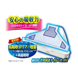 GEX ラビレット 三角トイレシーツ 44枚入...の詳細画像2
