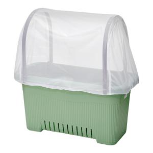プランター　リッチェル　菜園上手　６３型Ｎ（グリーン）＋かんたん虫よけセット　家庭菜園　園芸　スリット　トマト　実もの野菜