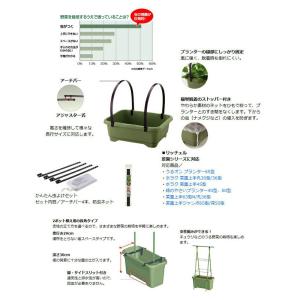 プランター リッチェル 菜園上手 63型N(グ...の詳細画像3