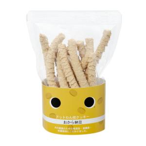 ドットわん　枝クッキー　おから納豆　４５ｇ　ドッグフード　犬　おやつ