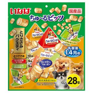 いなば ちゅ〜るビッツ とりささみバラエティ 1...の商品画像