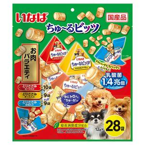いなば　ちゅ〜るビッツ　お肉バラエティ　１２ｇ×２８袋　ちゅーる　チュール
