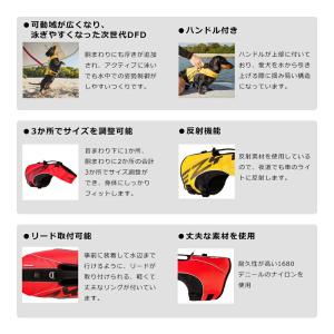 犬 ライフジャケット イージードッグ DFDブ...の詳細画像2