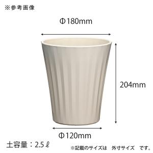 アップルウェアー グロスポット 6号 ホワイト...の詳細画像3