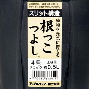 スリット鉢 アップルウェアー 根っこつよし 4...の詳細画像3