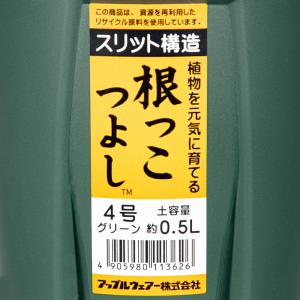 スリット鉢 アップルウェアー 根っこつよし 4...の詳細画像3