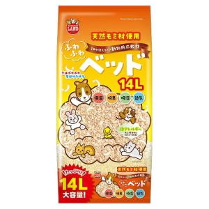 ふわふわベッド　１４Ｌ　敷材　床材　巣材　ハムスター　リス　モルモット　うさぎ｜charm 第2ヤフー店