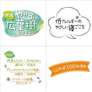 ミニアニマン 快適やわふわ広葉樹のマット 12Lの詳細画像2
