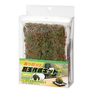 ＪＵＮ　Ｊ．ＧＲＥＥＮ　苔玉作成キット（５点セット）