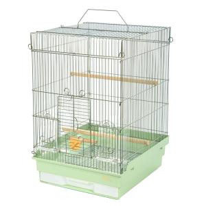 鳥かご　ＨＯＥＩ　３５手のりＧ　ミントグリーン　（３７×４１．５×５４．５ｃｍ）　チャームオリジナル