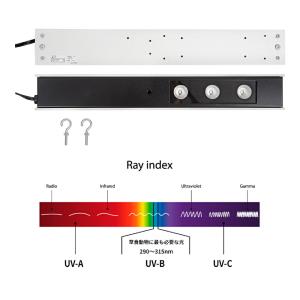 爬虫類用LEDライト エムズワン UVB MH...の詳細画像1