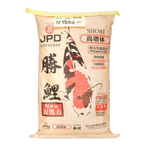 鯉の餌　日本動物薬品　ニチドウ　勝鯉　Ｍ　１５ｋｇ