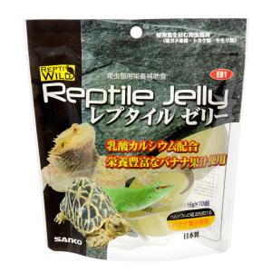 三晃商会　レプタイルゼリー　１６ｇ×１０Ｐ　Ｅ８１　トカゲ　ゼリー