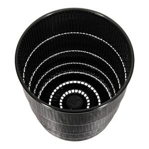 スリット鉢 すごい根 丸鉢 5号 黒の詳細画像2