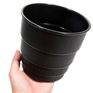 スリット鉢 すごい根 丸鉢 5号 黒の詳細画像3