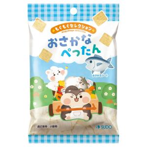 スドー　もぐもぐセレクション　おさかなぺったん　１３ｇ　ハムスター　おやつ