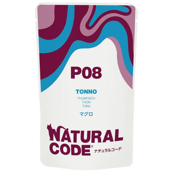 猫パウチ　ＮＣＰ８　マグロパウチタイプ　７０ｇ　ナチュラルコード　プレミアム