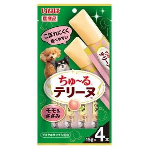 いなば　ちゅ〜るテリーヌ　モモ＆ささみ　１５ｇ×４本